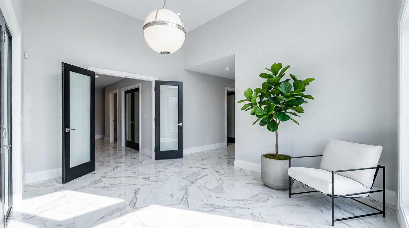 Luxury aesthetician treatment room